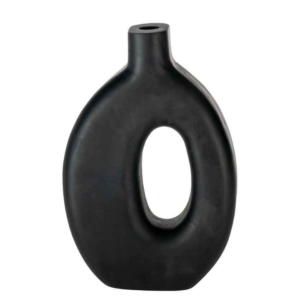 Eglo 421266 "MELOBODY" 34 Cm Yüksekliğinde Siyah Ahşap Vazo