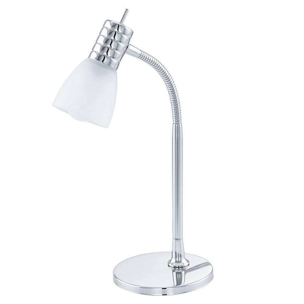 Eglo 13577 "PRINCE 3" 30 Cm Yüksekliğinde Çelik Masa Lambası