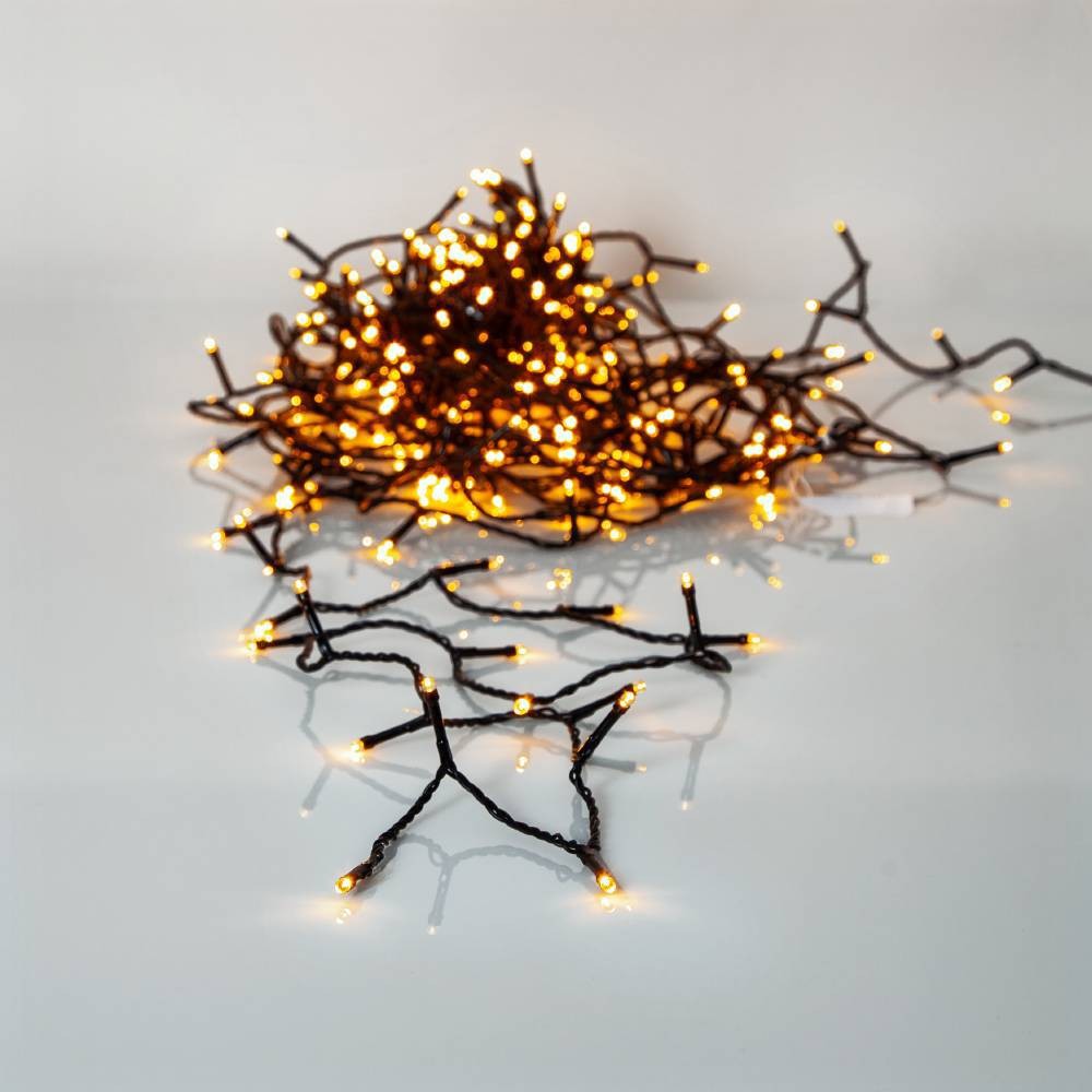 Eglo 411515 "GOLDEN WARM WHITE" 360 Ledli 2520Cm Uzunluğunda Dekoratif Aydınlatma Amber
