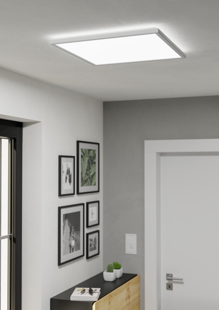 Eglo 901452 "ROVITO" 50 Cm Uzunluğunda Beyaz Plastik Led Panel Ip44