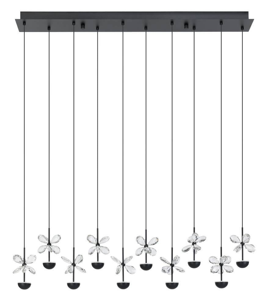 Eglo 390307 "PIANOPOLI 2" 87 Cm Uzunluğunda Çelik Siyah Sarkıt Avize