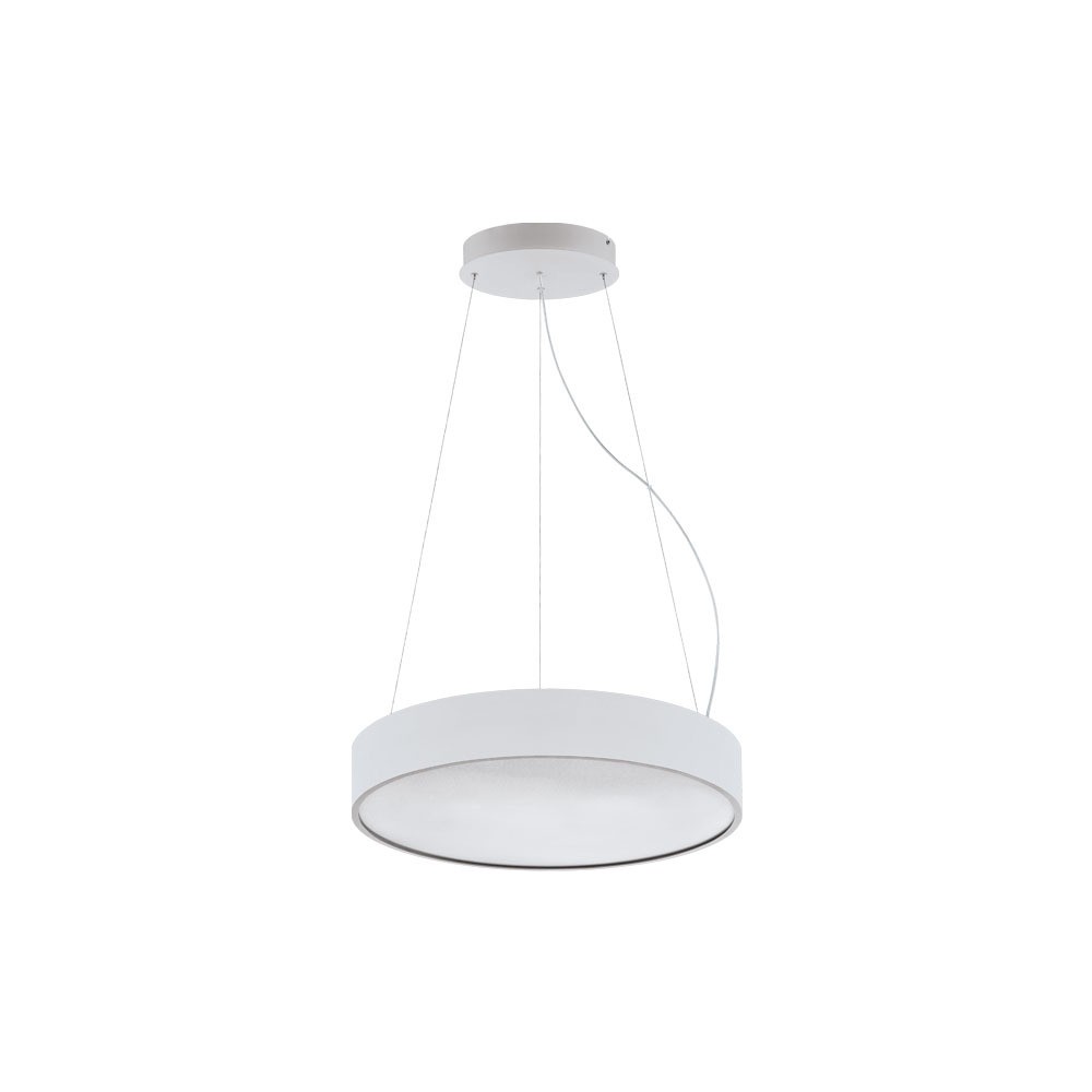 Eglo 63112 "VERUCCHIO" 40 Cm Çapında Çelik Gümüş Sarkıt Avize