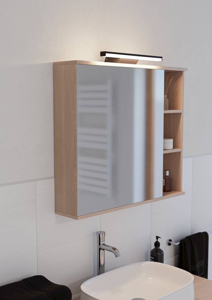 Eglo 901287 "REGELLO-Z" Plastik, Alüminyum Siyah Ayna Ve Tablo Üzeri Aydınlatması Ip44 RGB