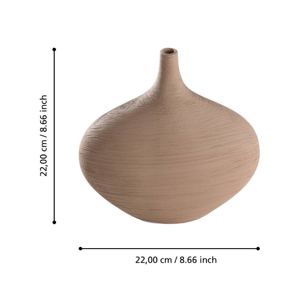 Eglo 421412 "SARYKSU" 22 Cm Yüksekliğinde Seramik Vazo