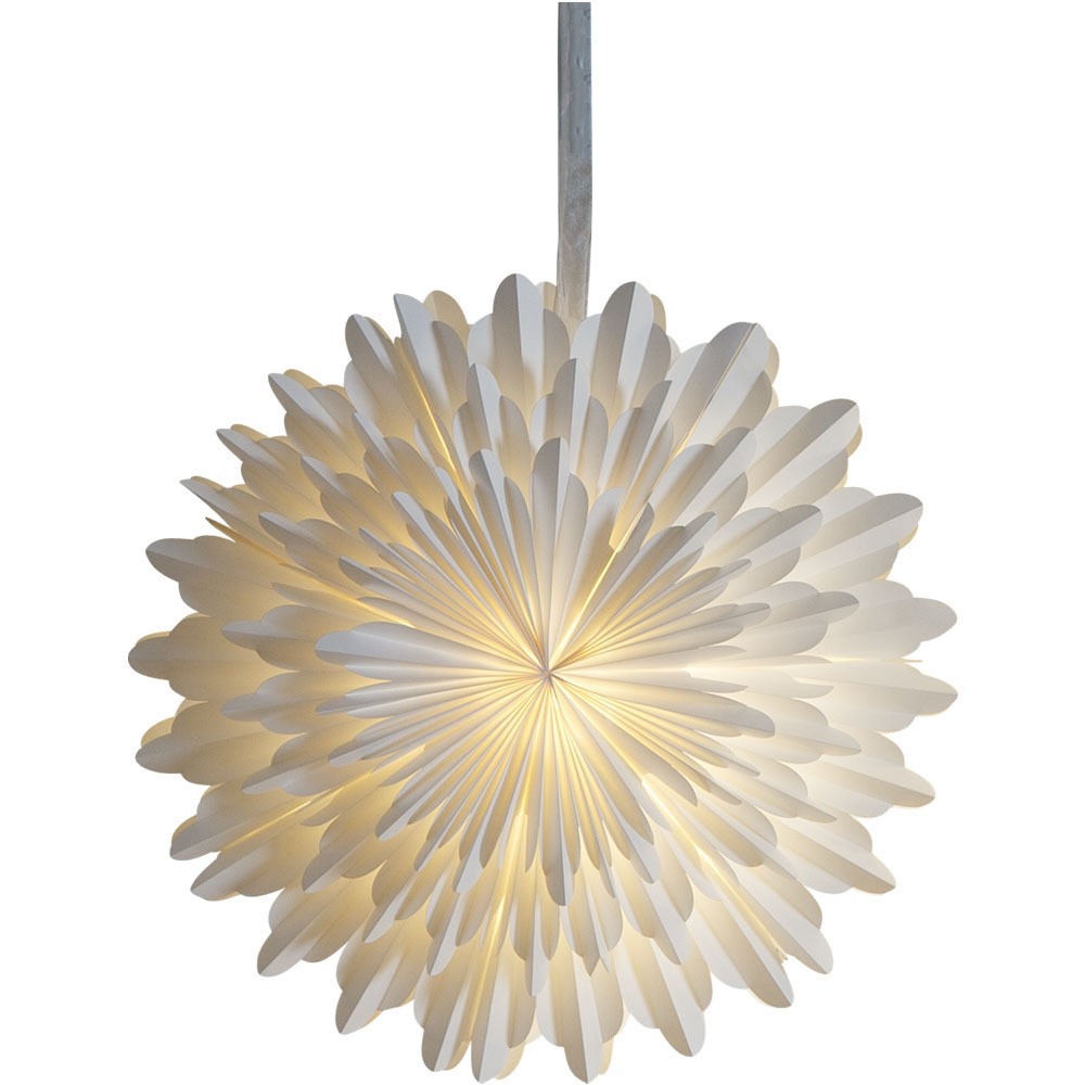 Eglo 501-73 "SNOW" Dekoratif Yılbaşı Süsü 50Cm Çapında Kağıt