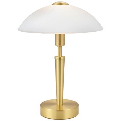 Eglo 87254 "SOLO 1" 35 Cm Yüksekliğinde Dokunmatik Çelik Masa Lambası