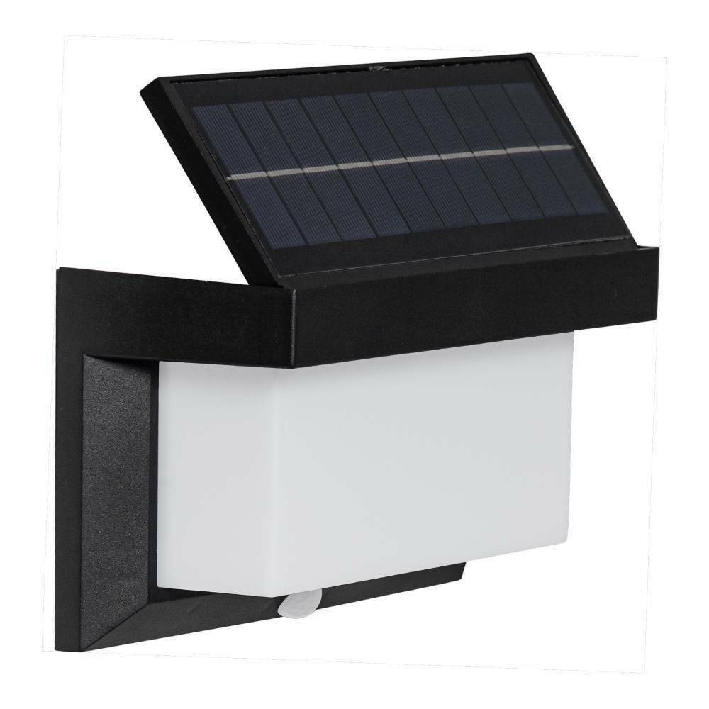 Eglo 48968 "UTRERA" Güneş Enerjili Duvar Aplik Sensörlü Bahçe Aydınlatması Solar Aydınlatma Ip44