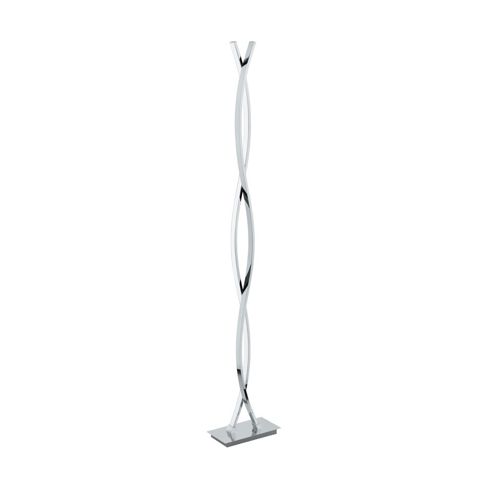 Eglo 96106 "LASANA 2" 142 Cm Yüksekliğinde Çelik, Alüminyum Köşe Lambası Lambader