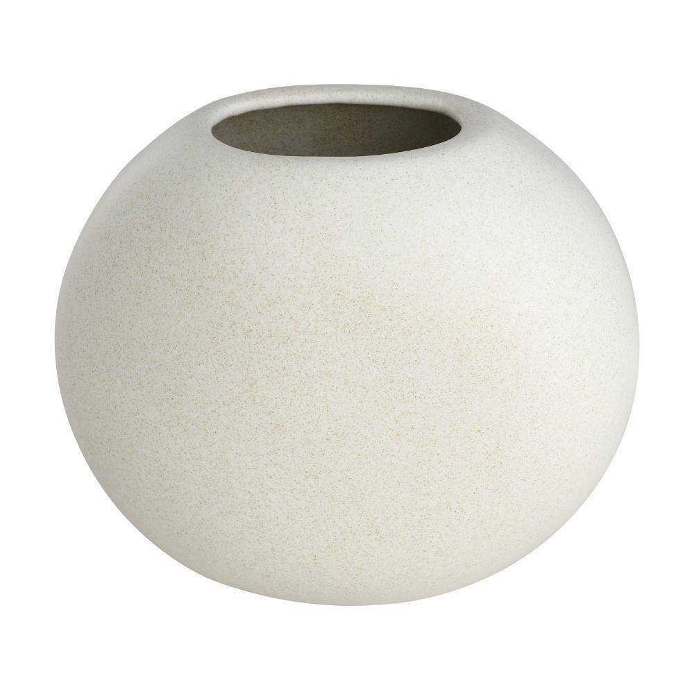 Eglo 421258 "ANKARAMY" 15,5 Cm Yüksekliğinde Bej Seramik Vazo
