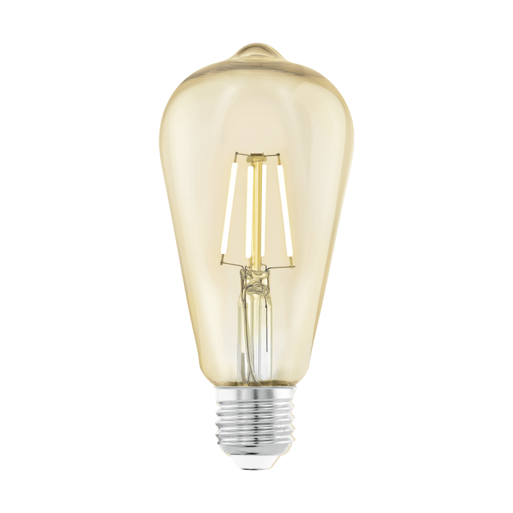 Eglo 110055 E27-Led-St64 Ampul 1X4W Amber 2200K 270 Lümen