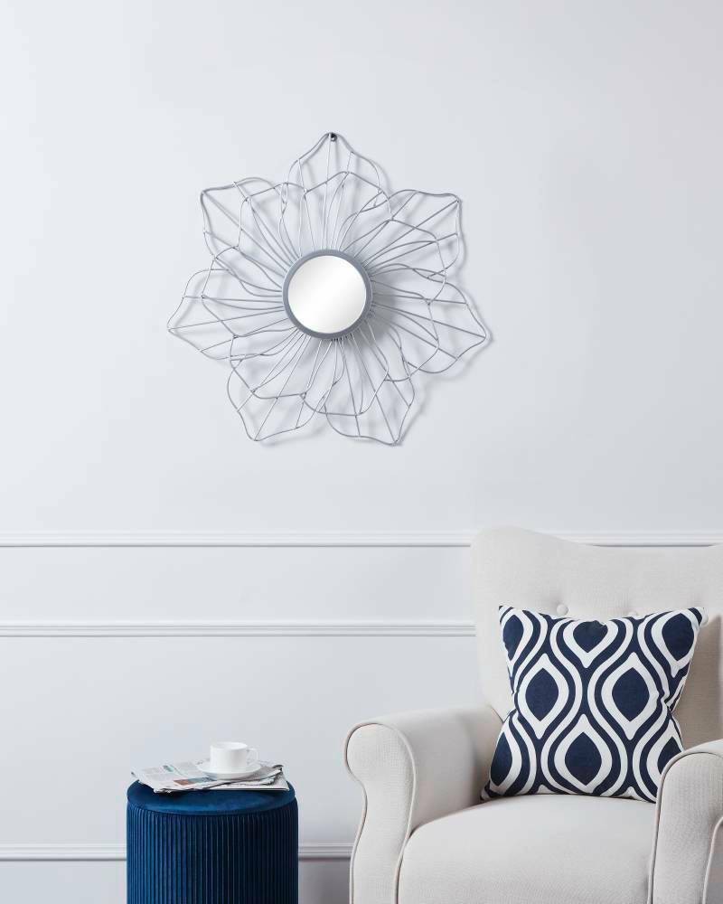 Eglo 425031 "ESASHI" 61,5 Cm Çapında Dekoratif Krom Çelik Ayna
