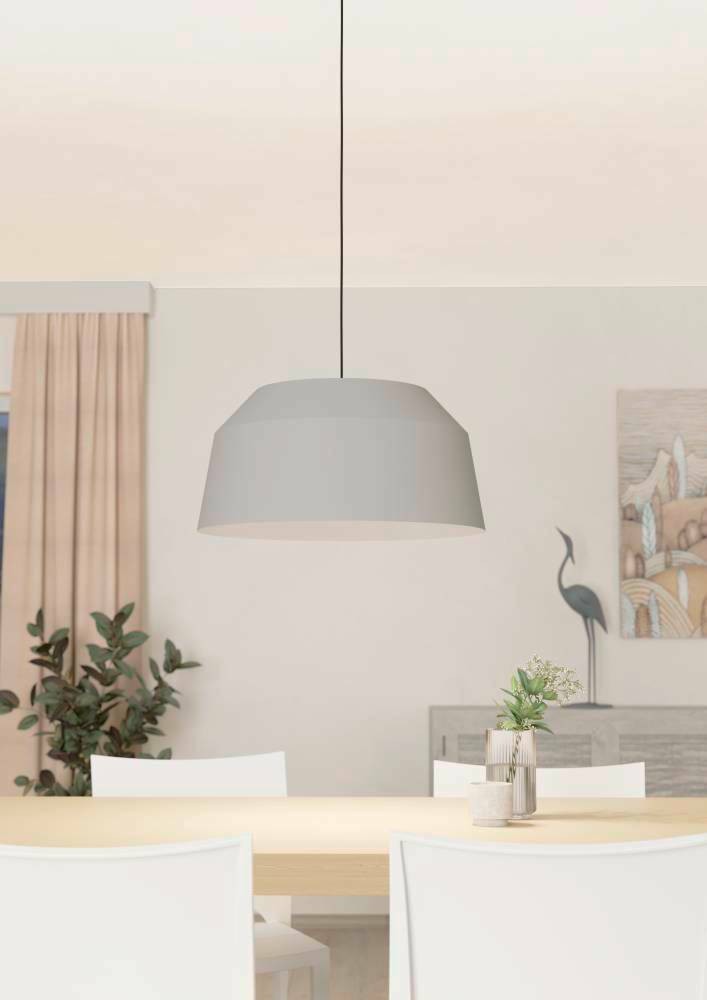 Eglo 900381 "CONTRISA" 52 Cm Çapında Çelik Gri Sarkıt Avize