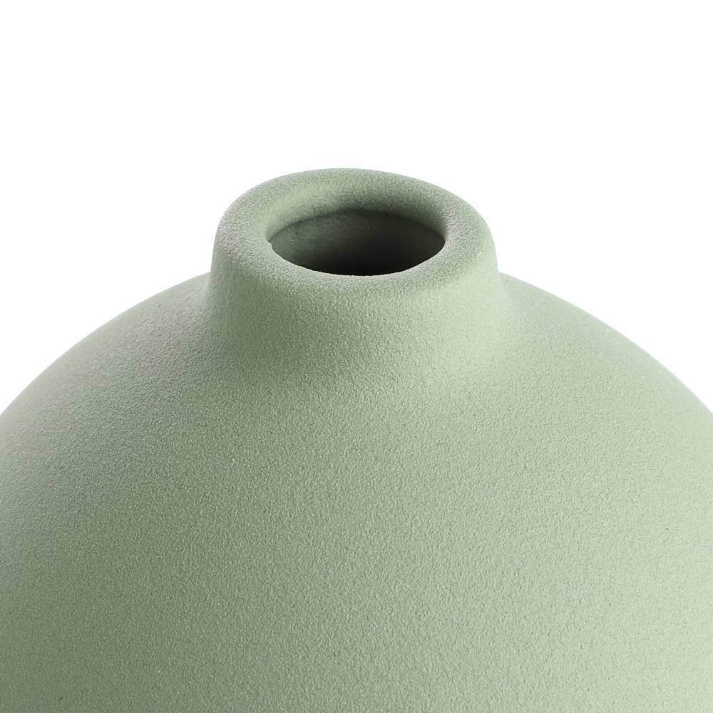Eglo 421255 "ANJABE" 11 Cm Yüksekliğinde Yeşil Seramik Vazo