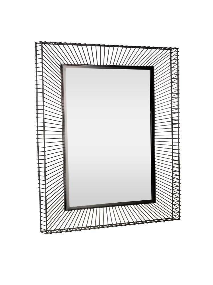 Eglo 425034 "MASINLOC" 60X90 Cm Ölçülerinde Dekoratif Siyah Çelik Ayna