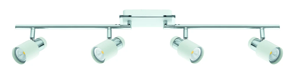 Eglo 32949 "DAVIDA-SD" 4X5W Krom, Beyaz Çelik Sıva Üstü Spot