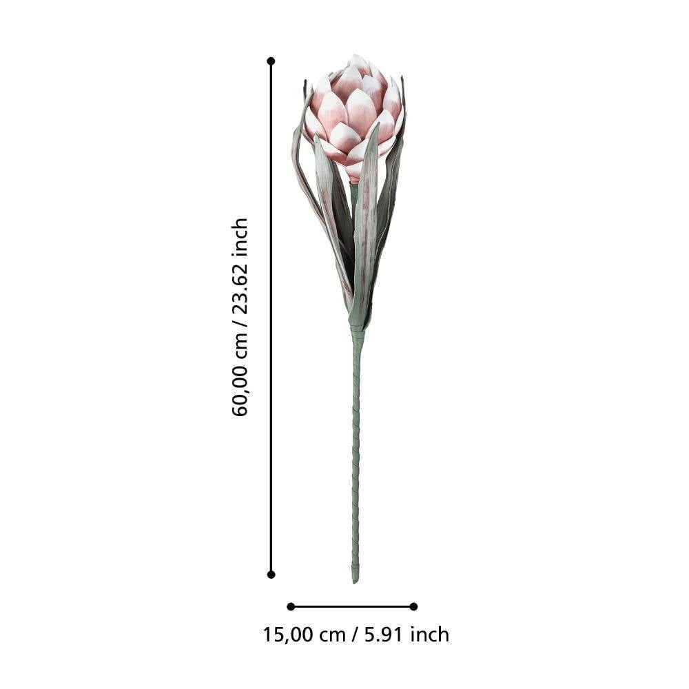 Eglo 428126 "MOLAVE" 60 Cm Yüksekliğinde Tek Dal Yapay Çiçek