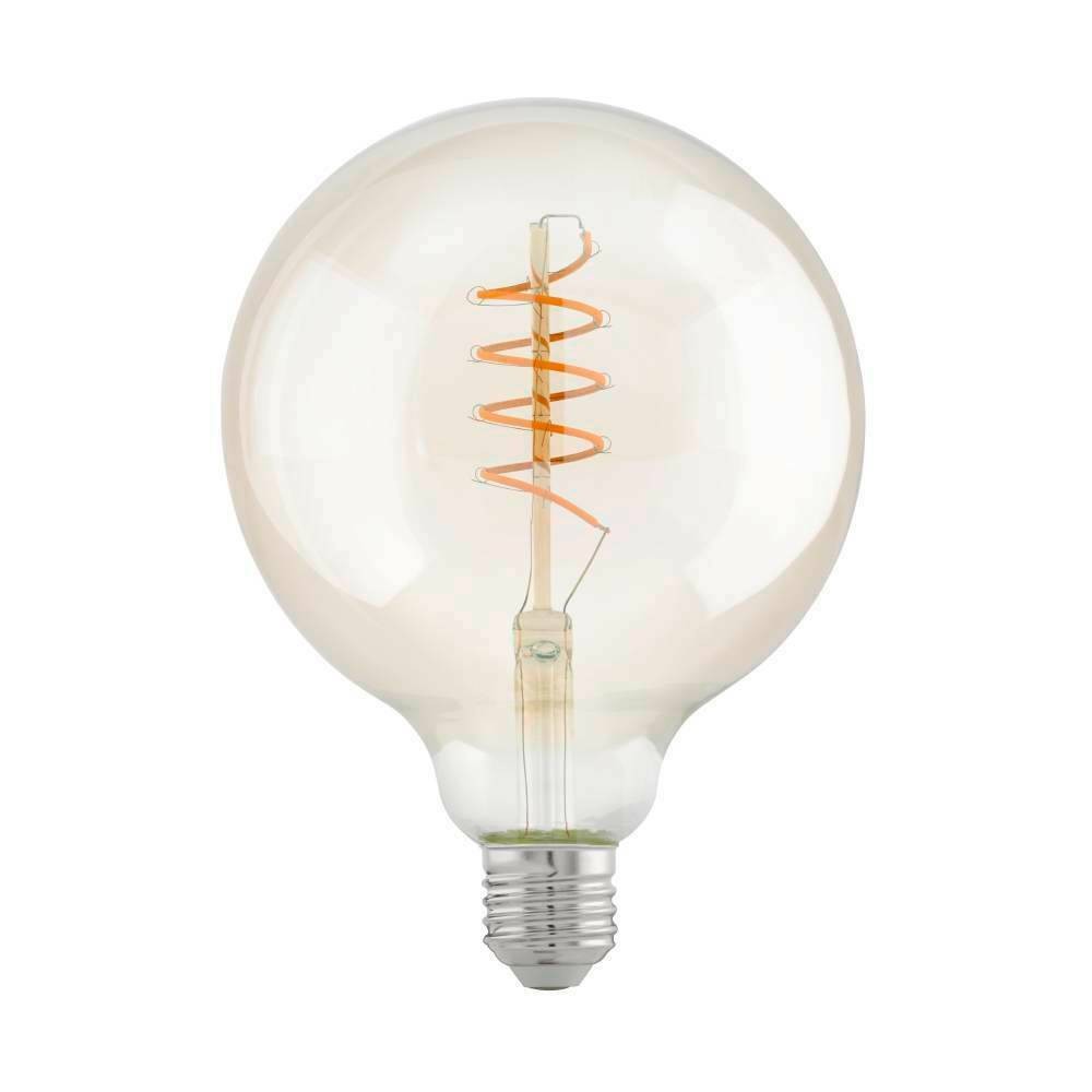 Eglo 110076 E27-LED-G125 Ampul 1X4W Amber  2200K 270 Lümen
