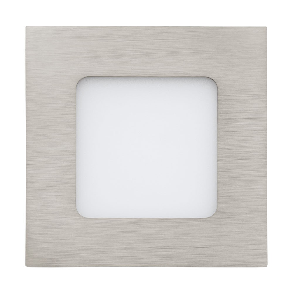 Eglo 94519 "FUEVA 1" 8,5 Cm Uzunluğunda Metal Döküm Nikel Mat Sıva Altı Gömme Spot