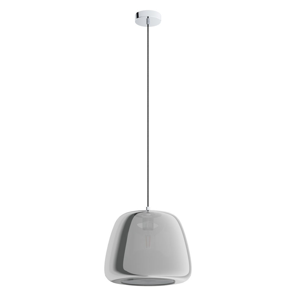 Eglo 39665 "ALBARINO" 35 Cm Çapında Çelik Krom Sarkıt Avize