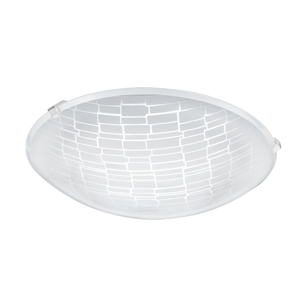 Eglo 96084 "MALVA 1" 25 Cm Çapında Çelik Beyaz Duvar Tavan Armatürü