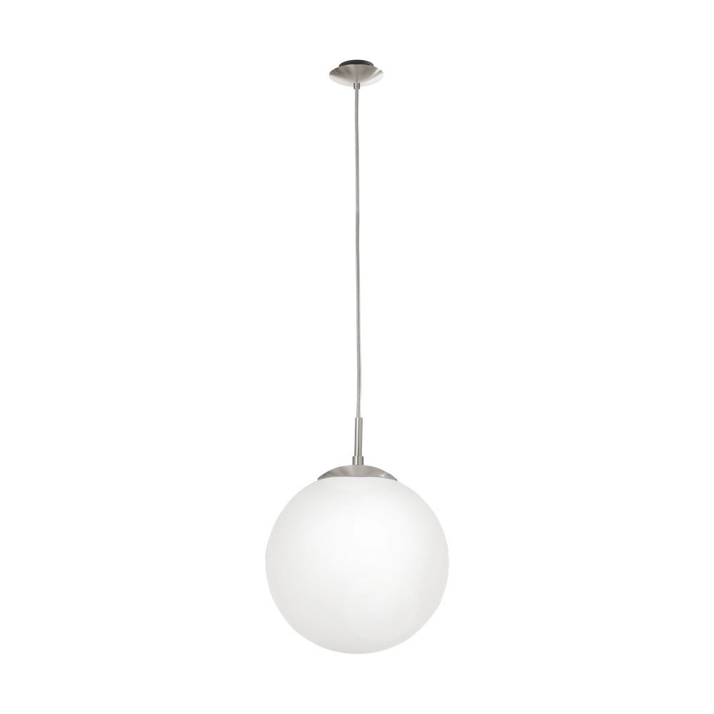 Eglo 85262 "RONDO" 110 Cm Yüksekliğinde Çelik Nikel Mat Sarkıt Avize