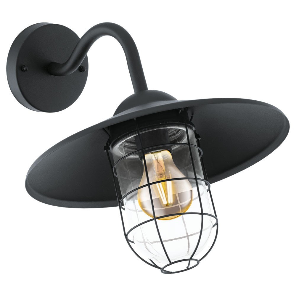 Eglo 94792 "MELGOA" Galvanize Çelik Dış Mekan Bahçe Aydınlatması Aplik Ip44
