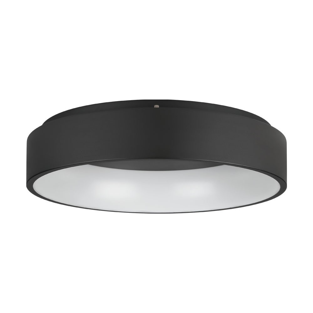 Eglo 390051 "MARGHERA 2" 59,5 Cm Çapında Çelik Siyah Tavan Armatürü