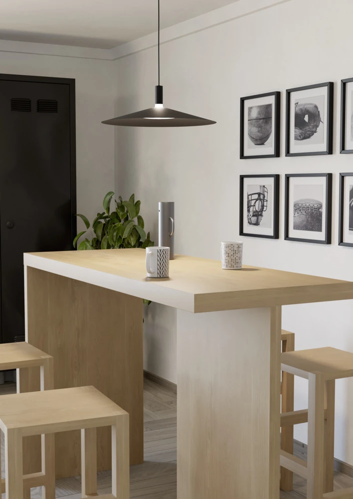 Eglo 902183 "CONOMAVILLA-Z" 120 Cm Yüksekliğinde 45 Cm Çapında Çelik Sarkıt Avize