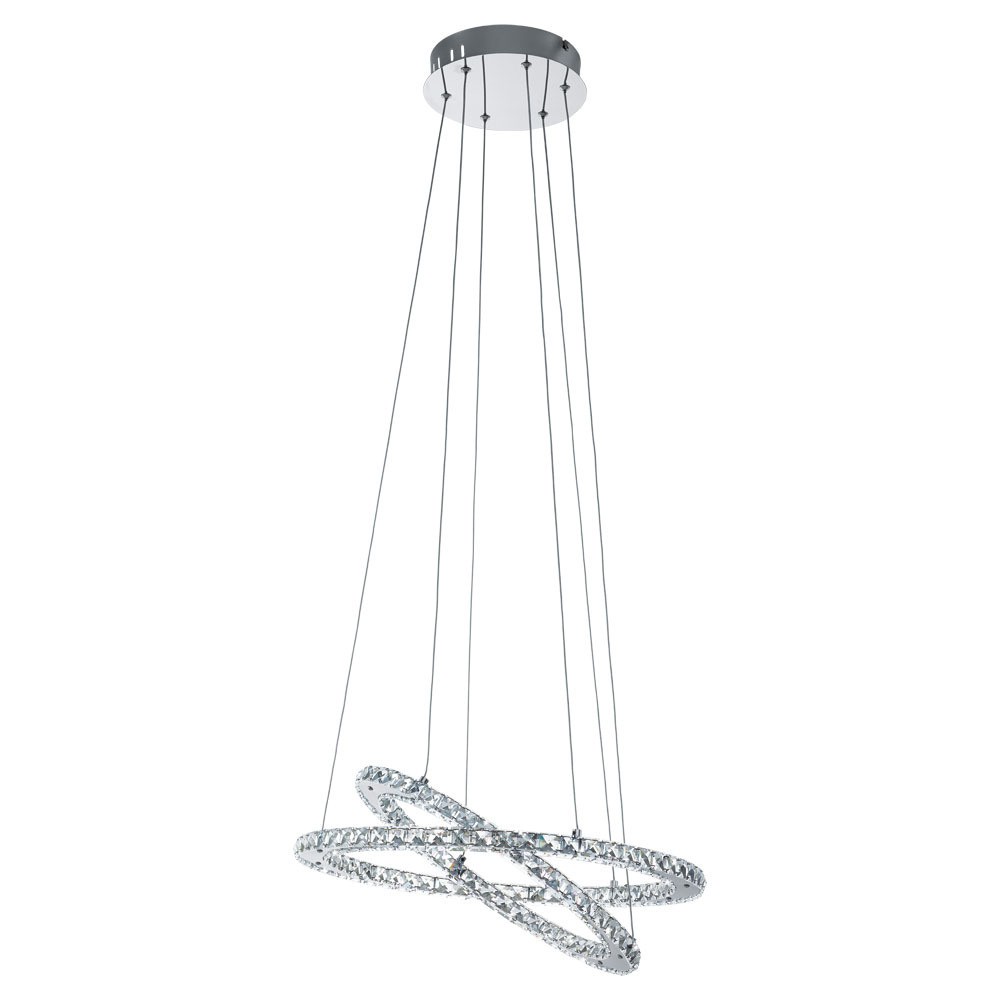 Eglo 31667 "VARRAZO" 120 Cm Yüksekliğinde Çelik Krom Sarkıt Avize
