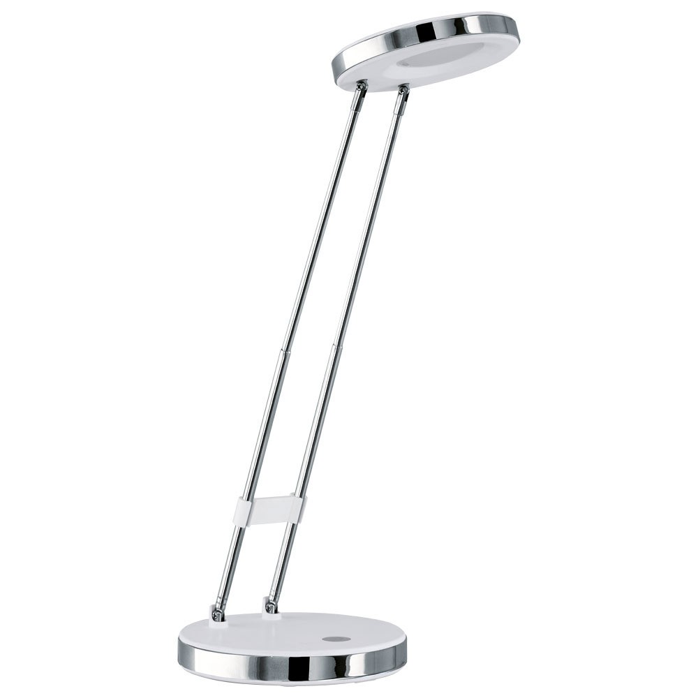 Eglo 93077 "GEXO" 32 Cm Yüksekliğinde Plastik, Çelik Masa Lambası