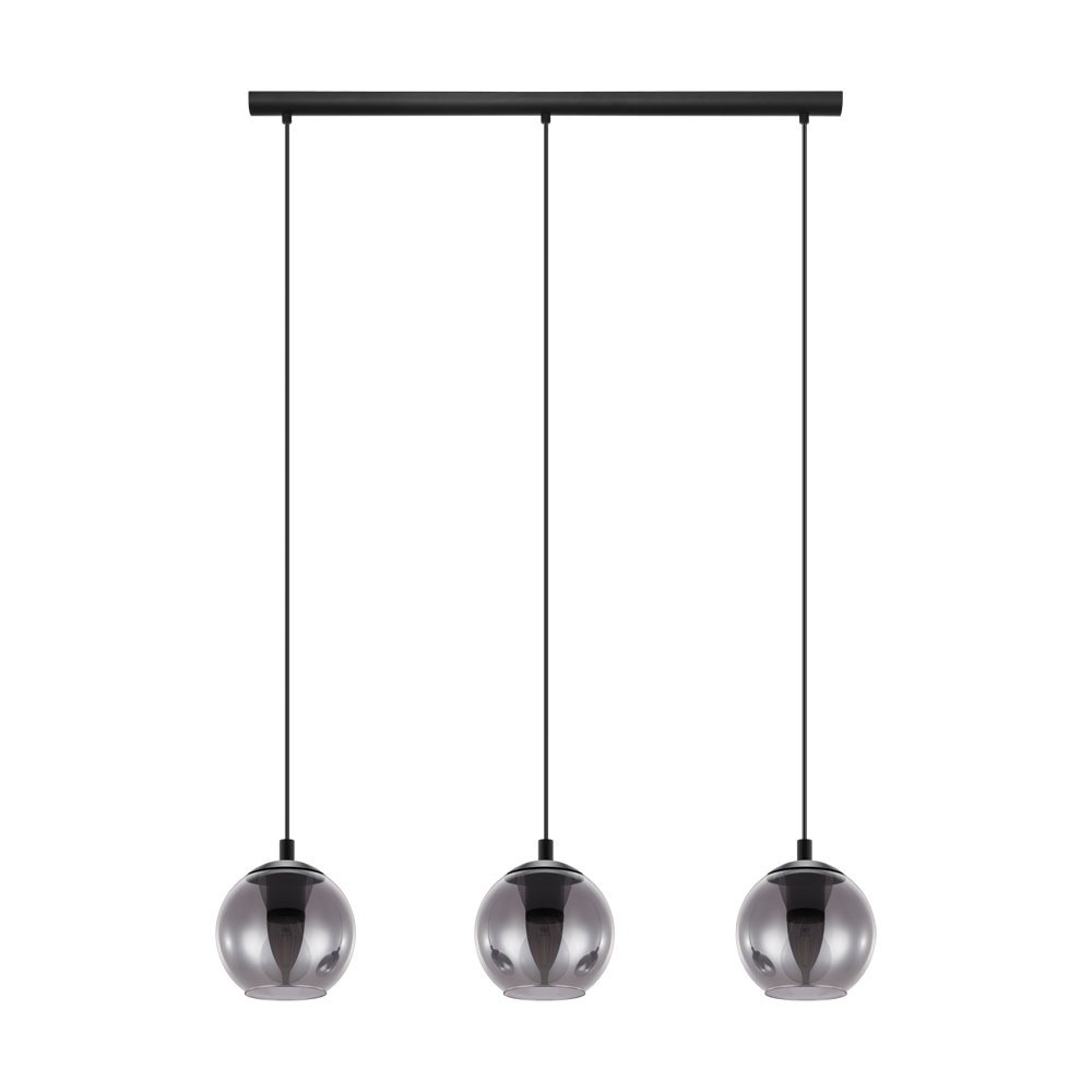 Eglo 98652 "ARISCANI" 110 Cm Yüksekliğinde Çelik Siyah Sarkıt Avize