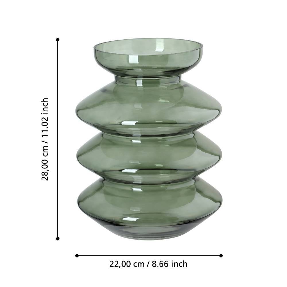 Eglo 421355 "BEVATO" 28 Cm Yüksekliğinde Cam Vazo