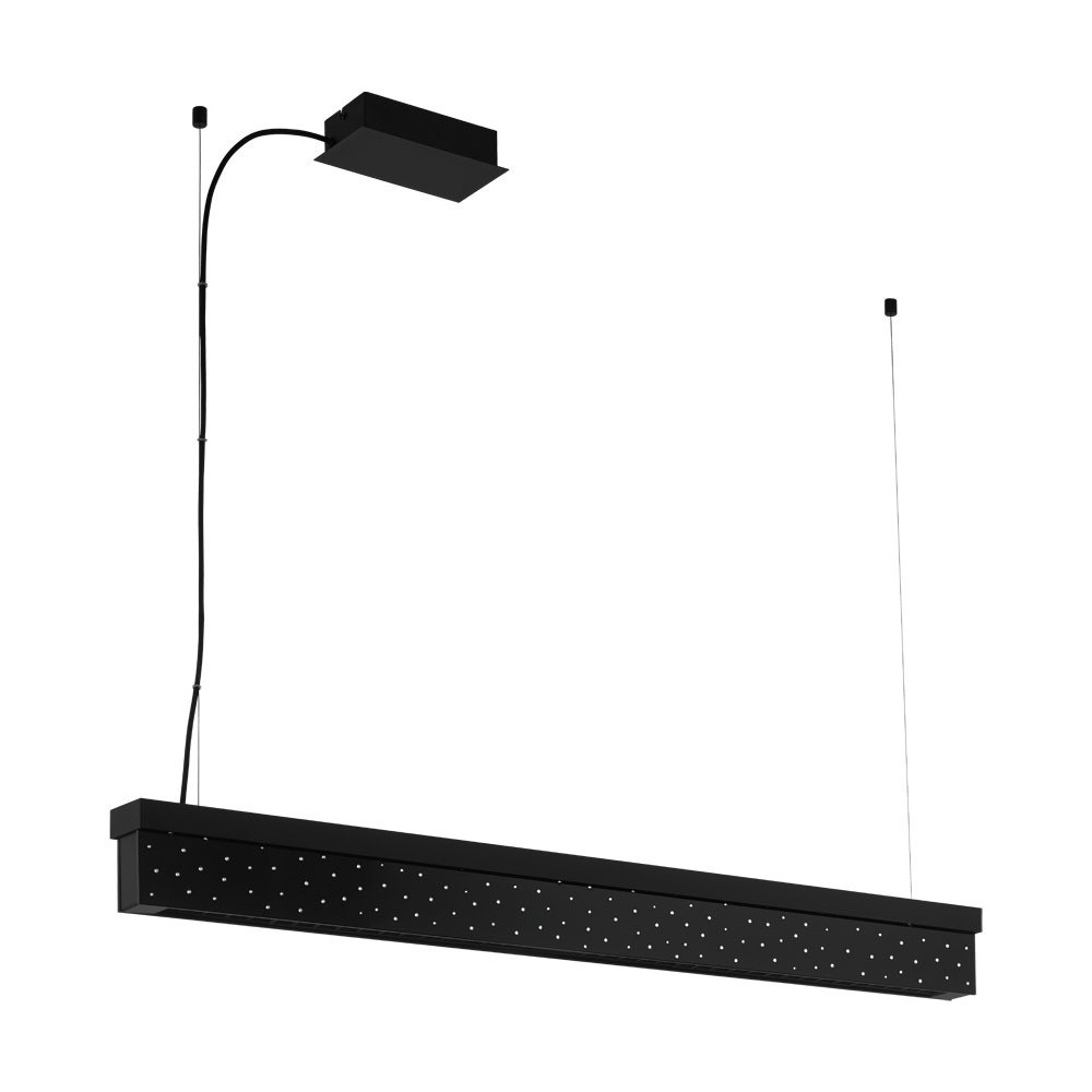 Eglo 39826 "AUROTONELLO" 150 Cm Yüksekliğinde Çelik Siyah Sarkıt Avize