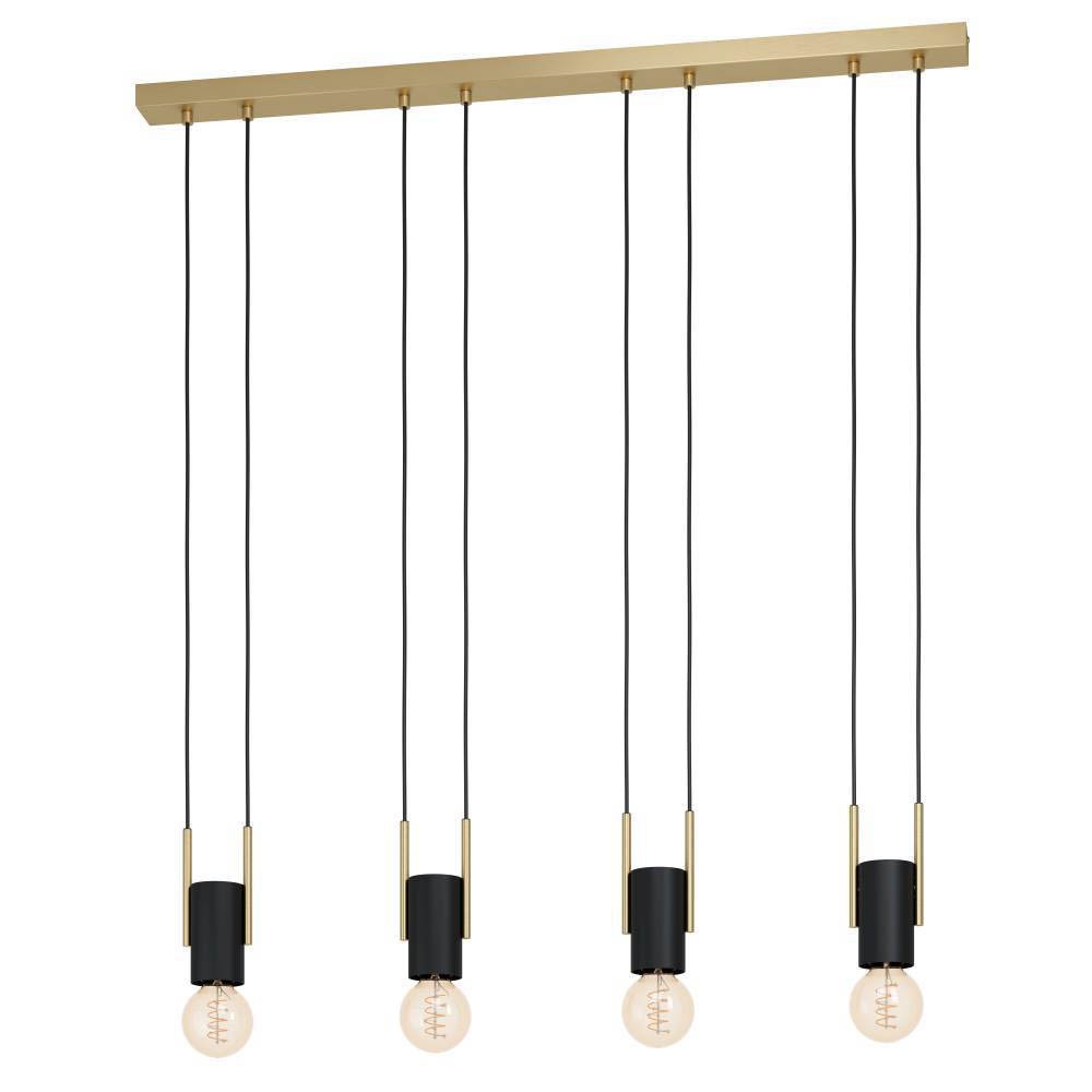 Eglo 98858 "BITACHITO" 110 Cm Yüksekliğinde 93Cm Uzunluğunda Çelik Sarkıt Avize