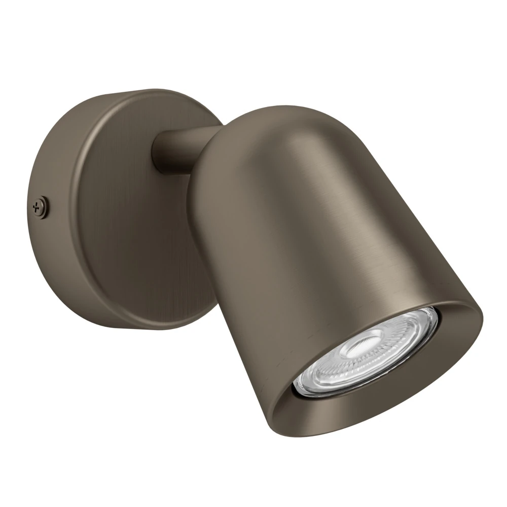 Eglo 901948 "CAMALDOLI" 1X5W Koyu Bronz Çelik Sıva Üstü Spot