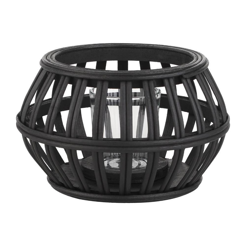 Eglo 422087 "BUNAWAN" 10,5 Cm Yüksekliğinde Ahşap Dekoratif Mumluk