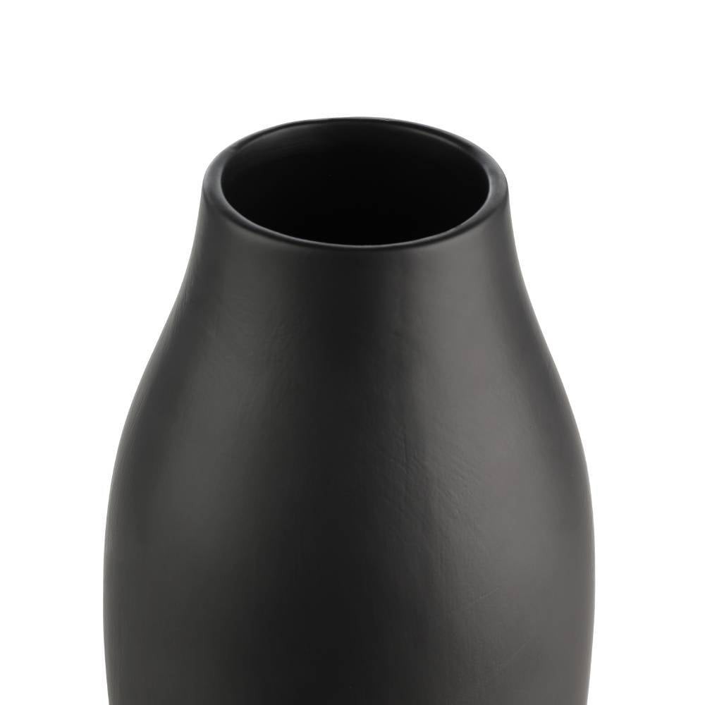 Eglo 421035 "BUGALLON" 26 Cm Yüksekliğinde Siyah Seramik Vazo