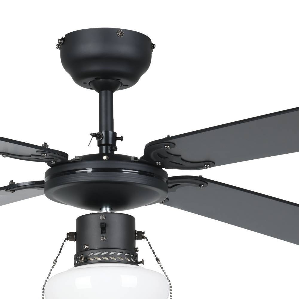 Eglo 31352 "FORTALEZA" 106,6 Cm Çapında Çelik Tavan Vantilatörü Çekme İpli Ac Motor