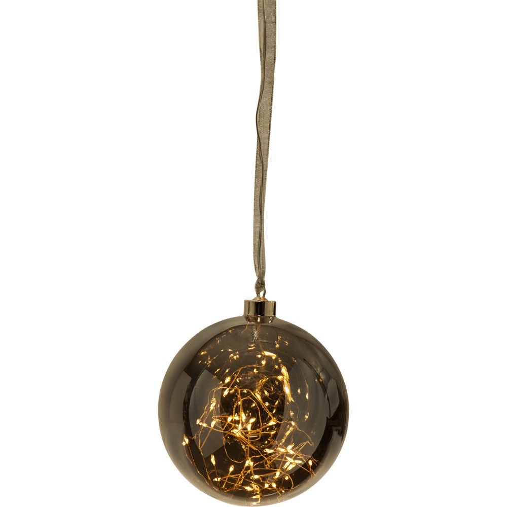 Eglo 457-78 "GLOW" 40 Ledli Siyah Şeffaf Dekoratif Aydınlatma 15Cm Çapında 2700K