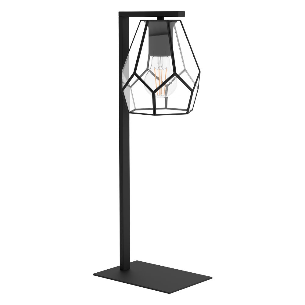 Eglo 43646 "MARDYKE" 50,5 Cm Yüksekliğinde Çelik Masa Lambası
