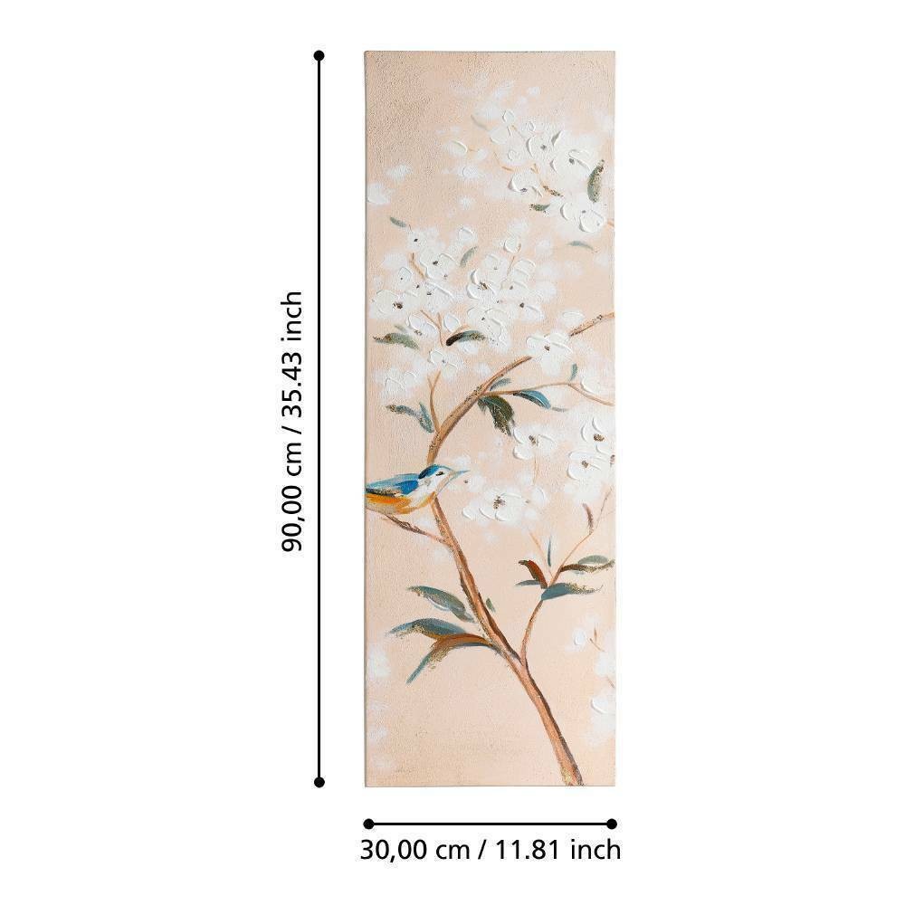Eglo 423125 "ALAMINOS" 90 Cm Yüksekliğinde 30 Cm Uzunluğunda Dekoratif Duvar Tablo Resim