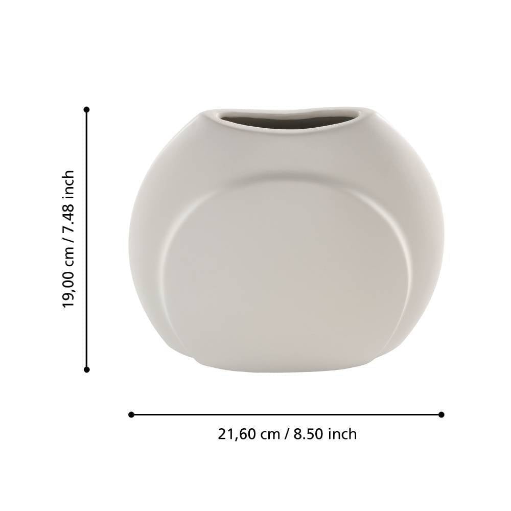 Eglo 421405 "LYAGLAN" 19 Cm Yüksekliğinde Seramik Vazo
