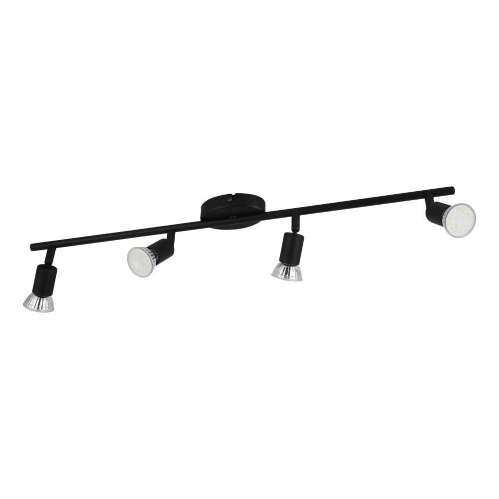 Eglo 32432 "BUZZ-LED" 4X2,8W Çelik Siyah Sıva Üstü Spot