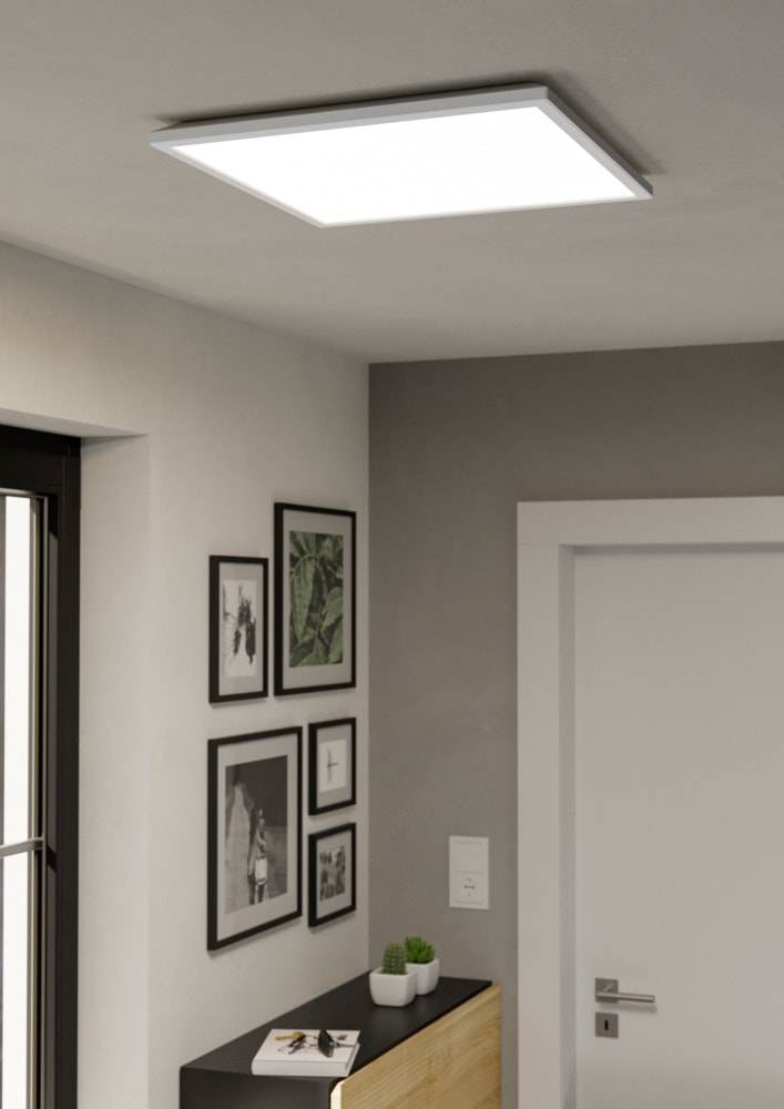 Eglo 901476 "ROVITO-Z" 50 Cm Uzunluğunda Beyaz Plastik Led Panel Ip44
