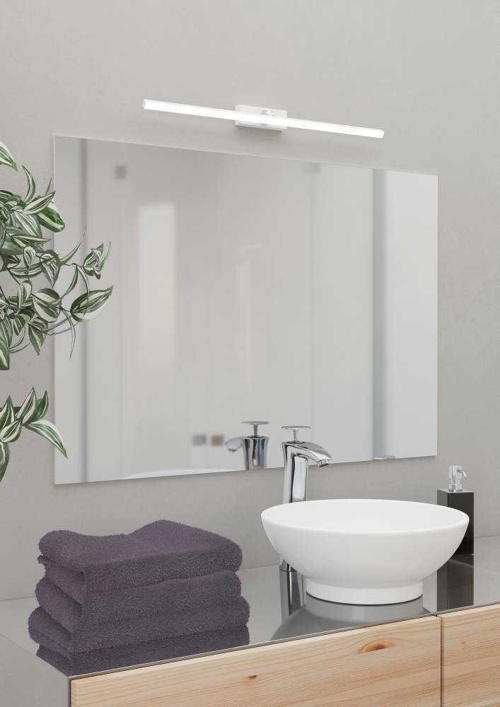 Eglo 900476 "VERDELLO" Plastik Beyaz, Krom Duvar Aplik Ip44