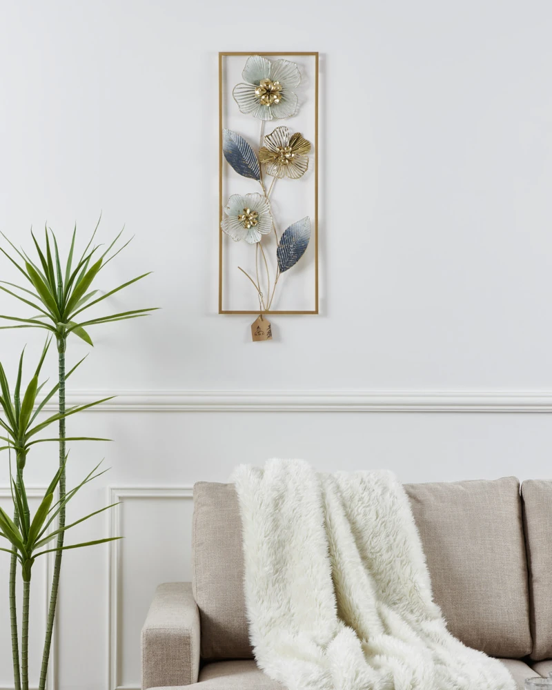 Eglo 426026 "NUMAZU" 74,3 Cm Yüksekliğinde Metal Duvar Dekorasyonu