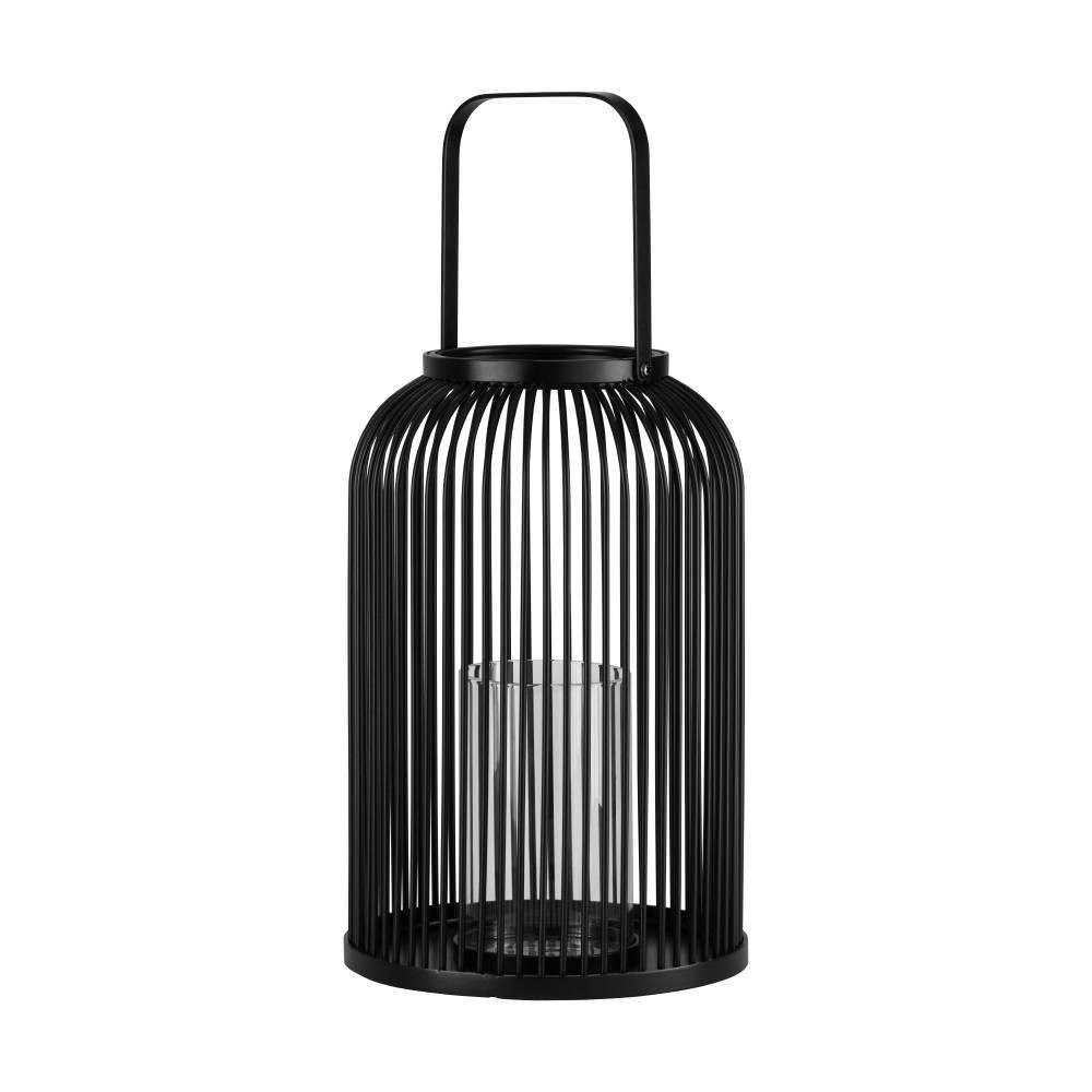 Eglo 422046 "NOHEJI" 27 Cm Yüksekliğinde Siyah Metal Dekoratif Mumluk