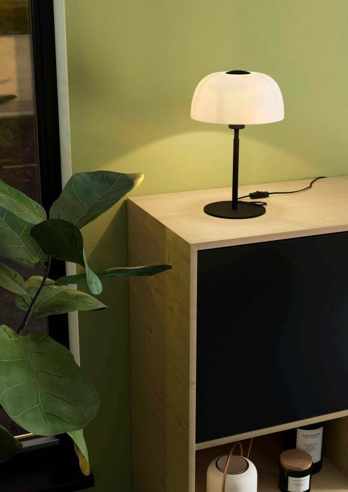 Eglo 900142 "SOLO 2" 41,5 Cm Yüksekliğinde Çelik Masa Lambası