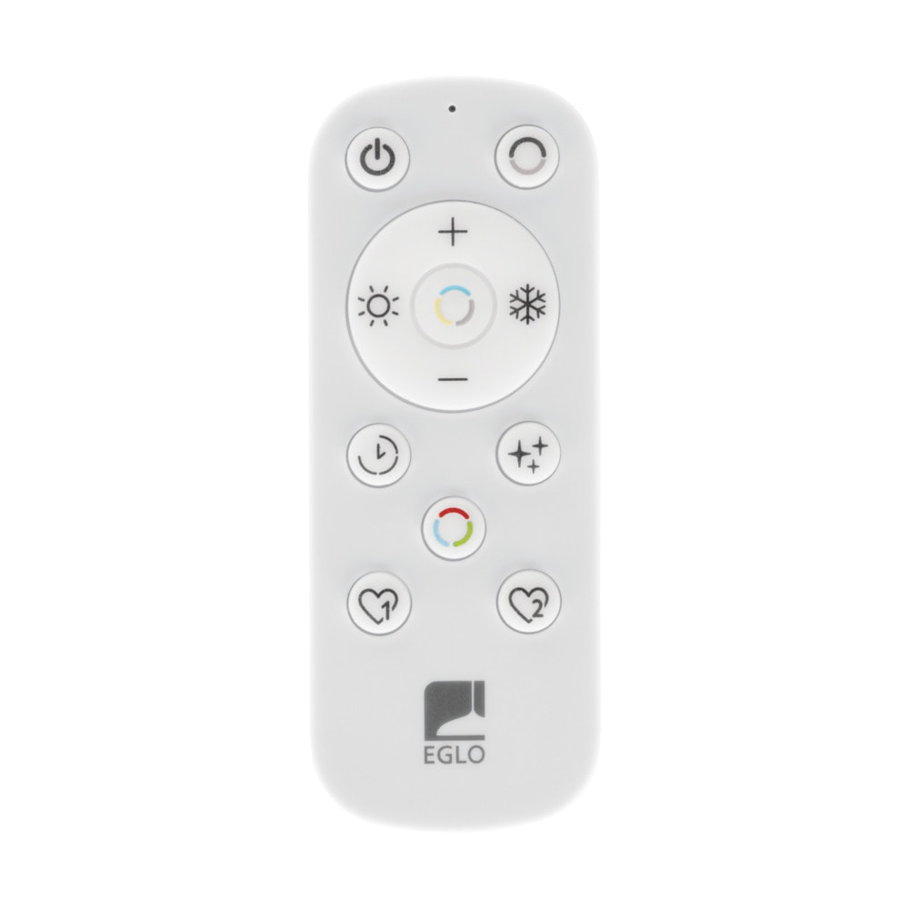 Eglo 901454 "ROVITO-R" 38.9 Cm Çapında Siyah Plastik Led Panel Ip44