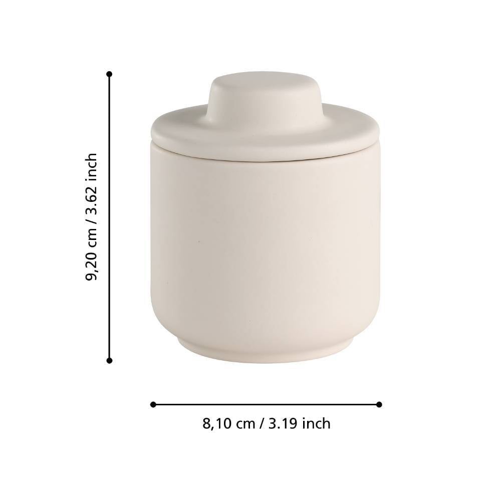 Eglo 426558 "KALININ" 9,2Cm Yüksekliğinde 8,1Cm Çapında Kapaklı Kap